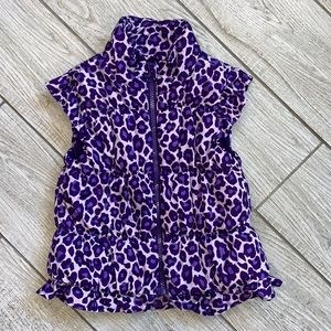 The Children’s Place - Leopard Print Fleece Lined Vest